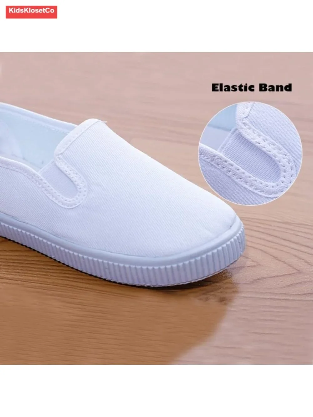 Toddler Slip-On Canvas Sneakers Boys Girls Casual Tennis Shoes